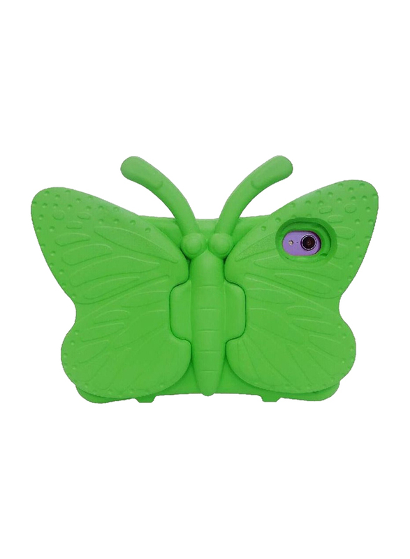 Apple iPad Mini (6th Gen) Kids EVA Butterfly Stand Soft Tablet Case Cover, Green