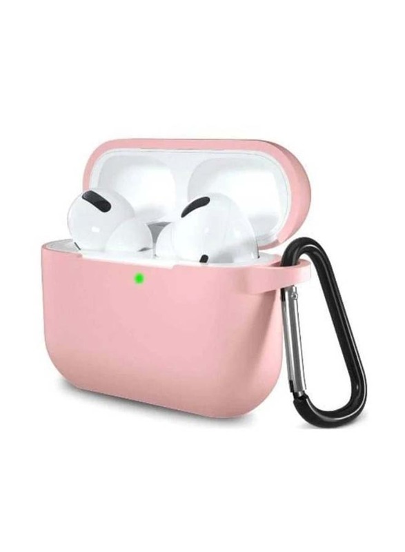 Protective Soft Silicone Case Cover for Apple AirPods Pro, Pink