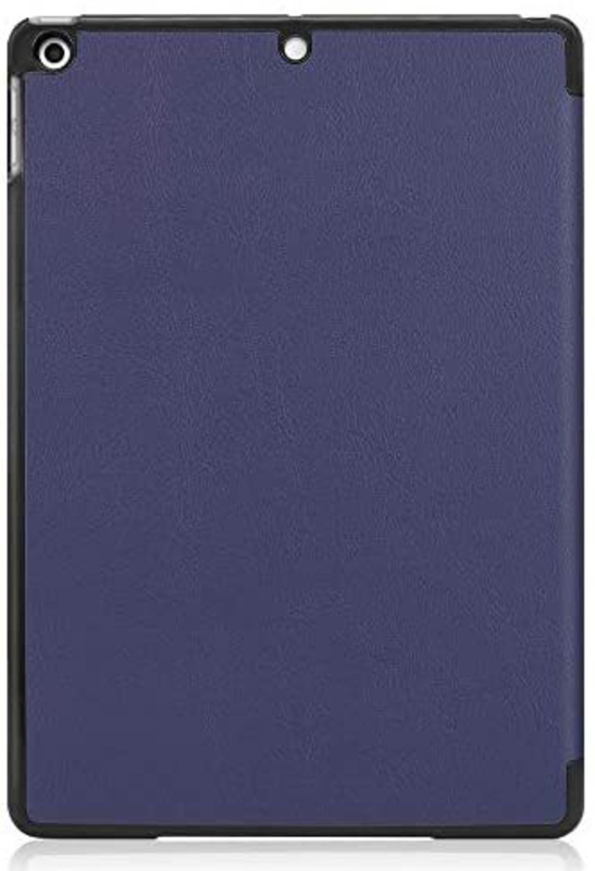 Apple iPad (7Th Generation) 10.2-Inch 2019 Smart Case Slim Shell Standing Tablet Phone Flip Case Cover, Dark Blue