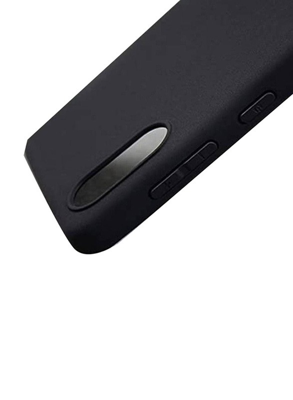 Samsung Galaxy M02s Protective Soft Silicone Mobile Phone Case Cover, Black