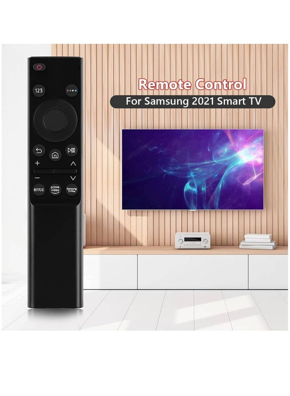 Smart TV Remote Control with Netflix Rakuten TV Button 2021 for Samsung, Black