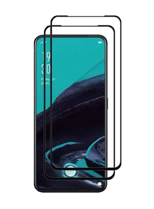 Oppo Reno 6 5D Tempered Glass Screen Protector, 2 Pieces, Clear