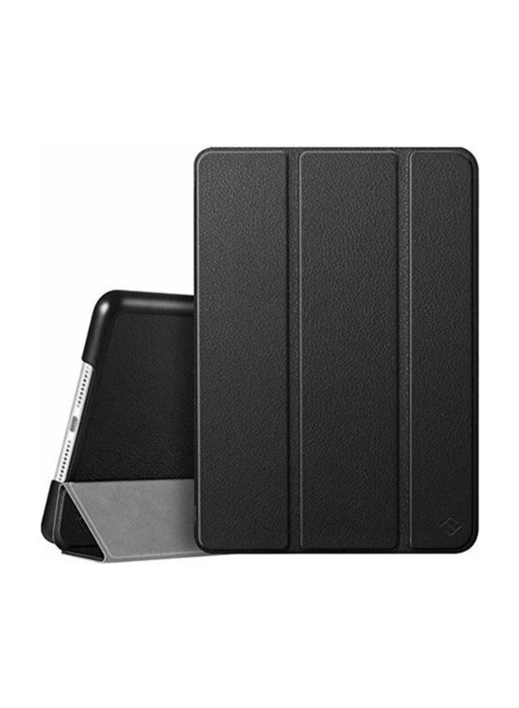 Apple iPad 10.2 / A2198 / Apple iPad 7th Gen Folio Tablet Flip Case Cover with Inbuild Stand, Black