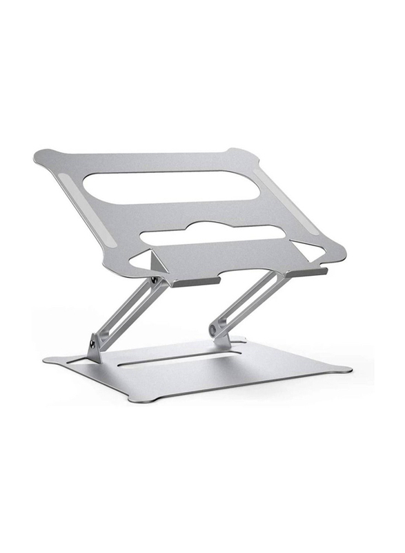 Foldable Laptop Stand for All MacBook 11 to 15-inch, Silver