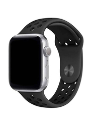Sport Replacement Wrist Strap Band for Apple Watch 38/40mm, Black