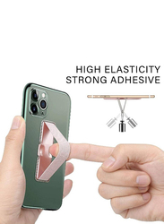 Elastic Finger Mount for Phone Mobile Phone Grip Holder for Smartphones Tablets, 4 Pieces, Multicolour