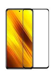 Xiaomi Poco X3 Pro 5D Full Screen Protector Frame, Black/Clear