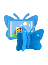 Apple iPad Air 9.7-inch Kids EVA Butterfly Stand Light Weight Tablet Case Cover, Blue