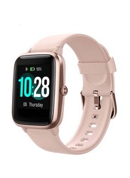 Full Touch Screen Bluetooth Smartwatch, Pink