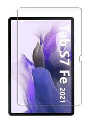 Samsung Galaxy Tab S7 FE Protective Tempered Glass Screen Protector, Clear