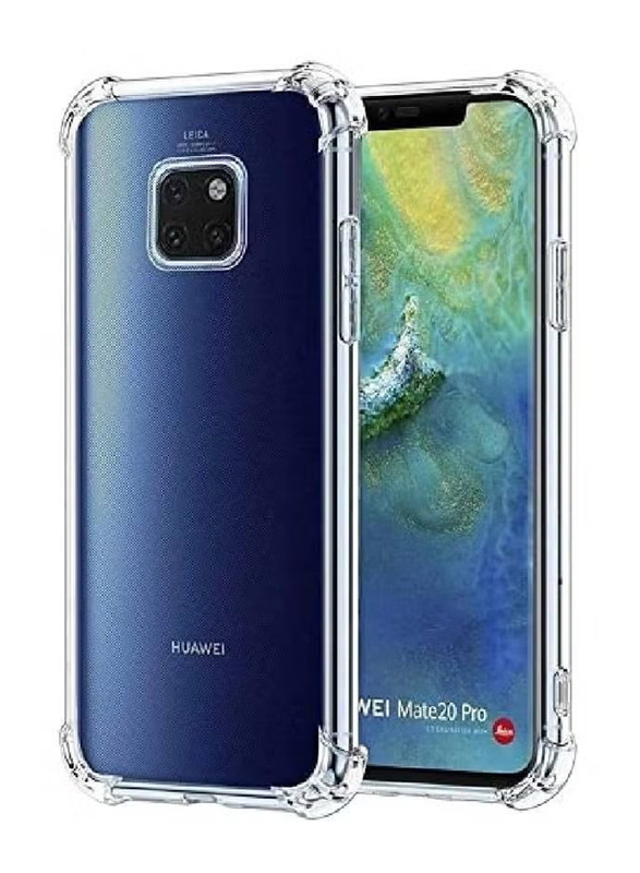 Huawei Mate 20 Pro Protective Soft Silicone Mobile Phone Case Cover, Clear