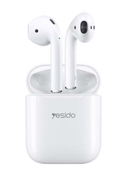 Yesido TWS03 Wireless Bluetooth In-Ear Headset, White