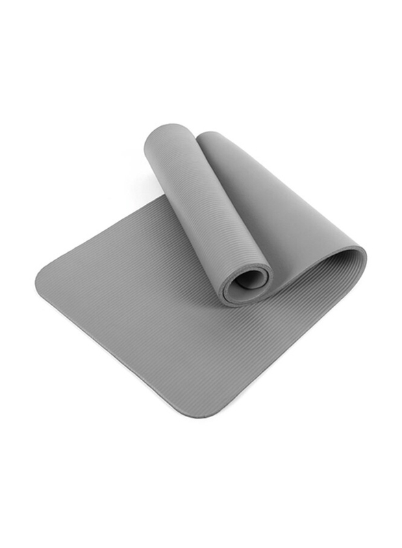 Lixada NBR Closed-Cell Non-Slip Foaming Body Yoga Mat, Grey