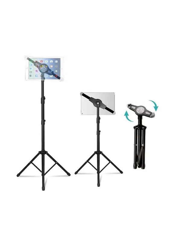 

Generic Gooseneck Flexible 360 Degree Tripod Stand for Smart Phones & Apple iPad Tablets, Black