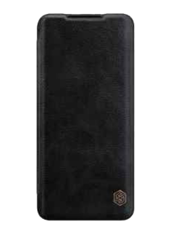 Nillkin Xiaomi Redmi K40 Pro/Plus Leather Flip Folio Mobile Phone Case Cover, Black