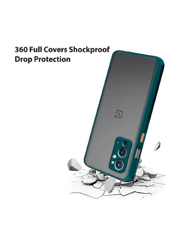 OnePlus 9RT Protective Matte Mobile Phone Case Cover, Green