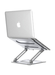 Foldable Laptop Stand for All MacBook 11 to 15-inch, Silver