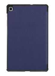 Dux Ducis Samsung Galaxy Tab S6 Lite Protective Stand Slim Lightweight Folio Hard Shell Tablet Case Cover, Blue