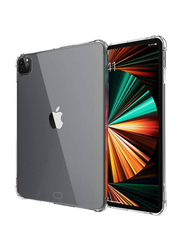 Apple iPad Pro (6th Generation) 12.9" 2022/2021 Ultra Clear Soft Flexible Transparent Bumper Back Tablet Case Cover, Clear