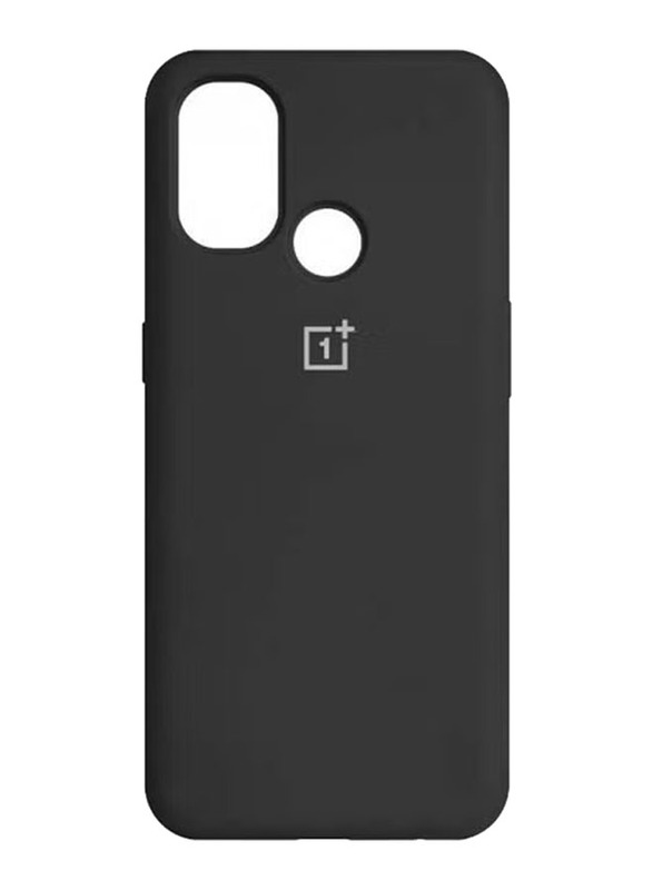 OnePlus N10 Protective Silicone Mobile Phone Back Case Cover, Black