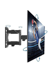 Full Motion TV Wall Mount for 32 to 55-inch TVs, Black