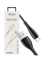 Yesido USB Type A to Micro-B USB Data Cable, Black