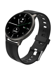 Smartwatch with Intelligent Heart Rate Monitor, Black