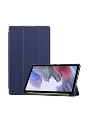 Samsung Galaxy Tab A7 Lite 8.7-inch Protective Stand Slim Lightweight Folio Hard Shell Tablet Flip Case Cover, Blue