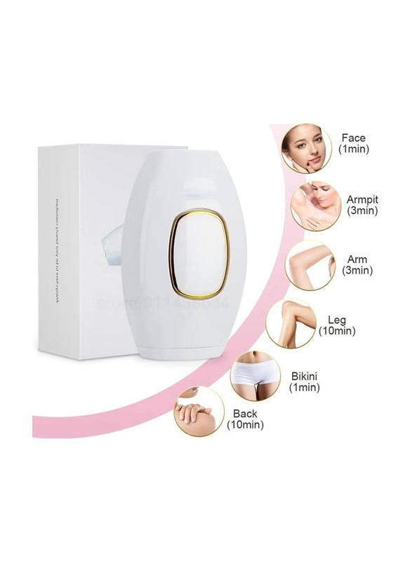 Hair Removal Device Laser Epilator, White