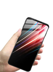 ZTE Red Magic 6 5D Full Glue Tempered Glass Screen Protector, Clear/Black