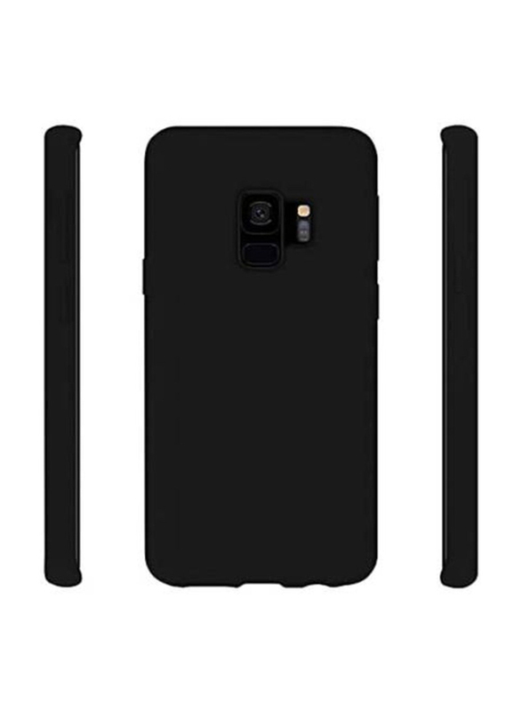 Samsung Galaxy S9 Silicone Mobile Phone Case Cover, Black