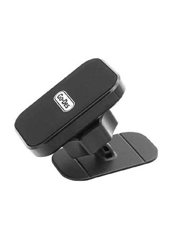 Go-Des Adjustable Strong Magnetic Car Phone Holder/Mount, Black