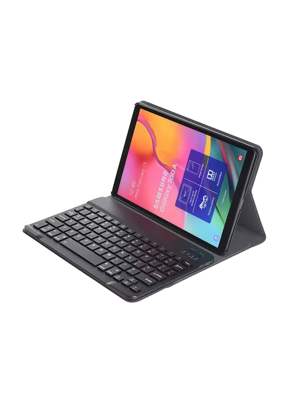 Samsung Galaxy Tab S6 Lite Tablets Protective Case Cover with BT Keyboard Replacement, Black