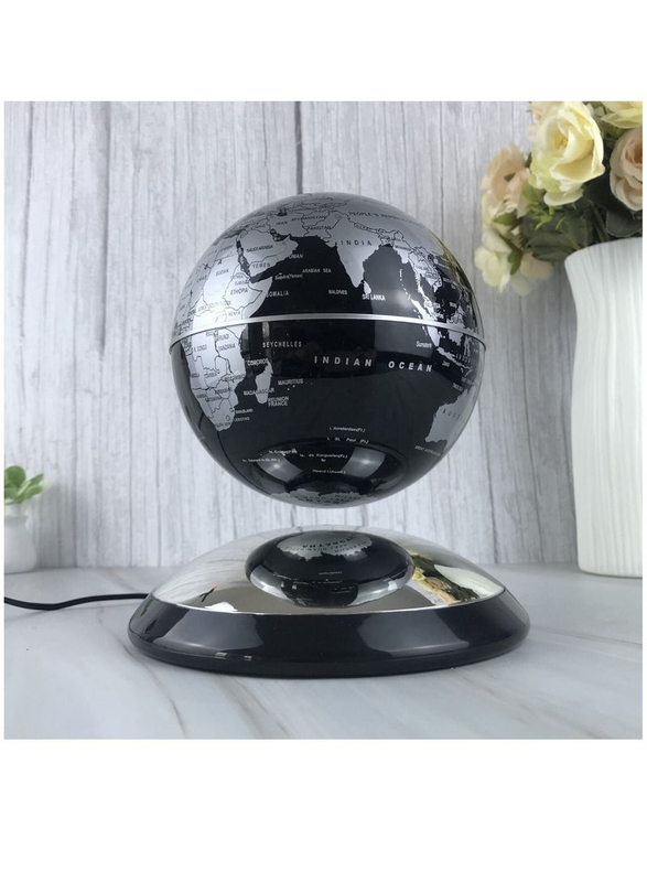 Arabest Orion Illuminated & Revolving Globe Moving World Map, Black