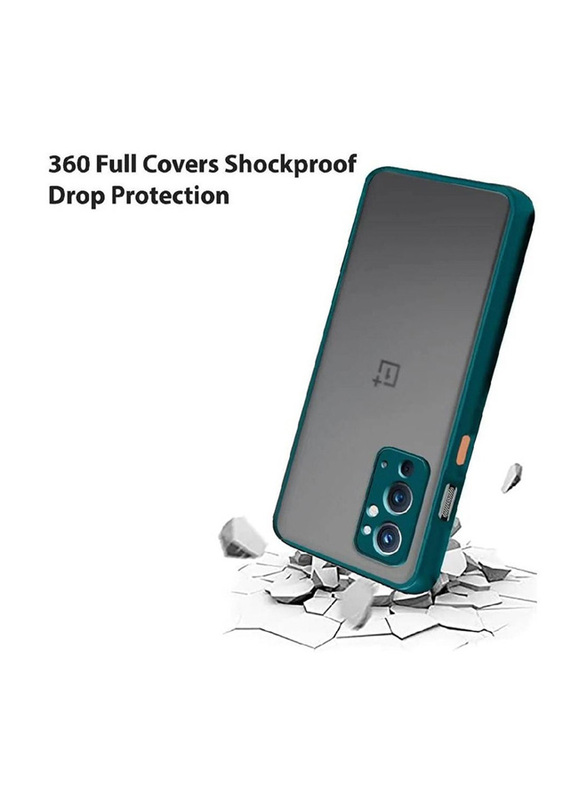 OnePlus 9RT Protective Matte Mobile Phone Case Cover, Green