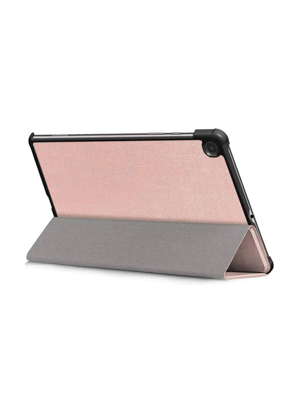 Samsung Galaxy Tab S6 Lite (SM-P610/P615/P617) Protective Smart Slim Stand Hard Back Tablet Case Cover with Pen Slot, Pink