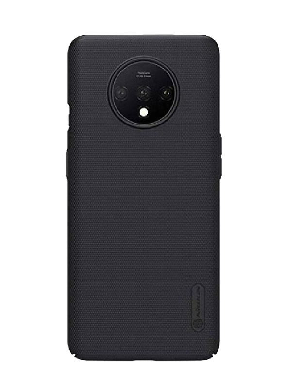 XiuWoo OnePlus 7T Super Frosted Shield Hard Mobile Phone Back Case Cover, Black