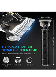 Professional Zero Gapped Trimmer for Men, Black