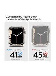 Thin Fit Case Cover for Apple Watch Series 7 41mm, Clear