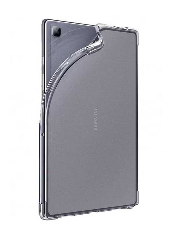 Samsung Galaxy Tab A7 10.4 inch (SM-T500/T505) Ultra Clear Soft Flexible Transparent Bumper Back Tablet Case Cover, Clear