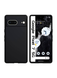 Google Pixel 7 Protective Soft Silicone Mobile Phone Case Cover, Black