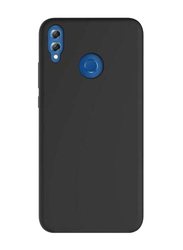 Honor 8X Silicone Mobile Phone Case Cover, Black