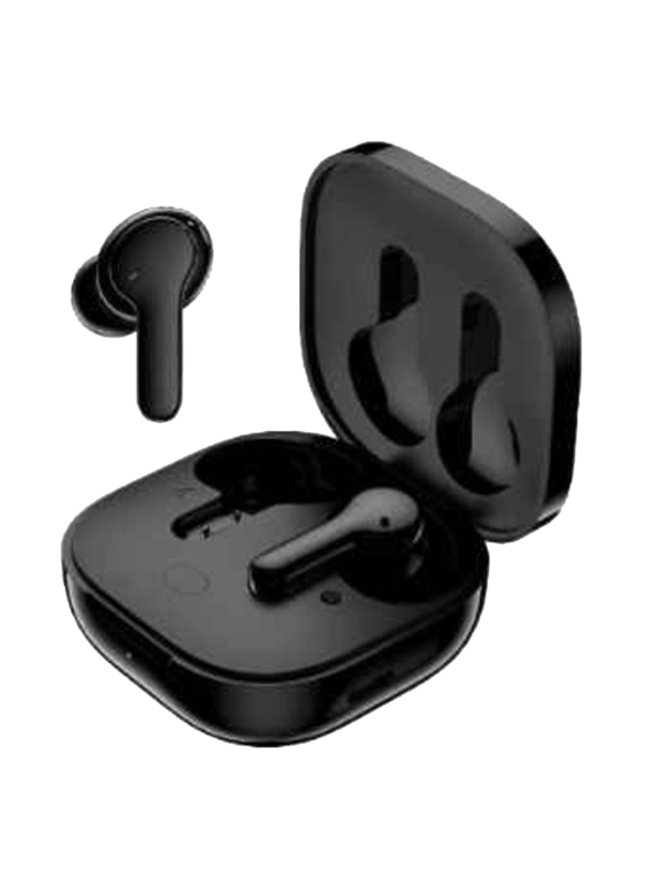 TWS Wireless Bluetooth Waterproof In-Ear Noise Cancelling Earbuds, Black