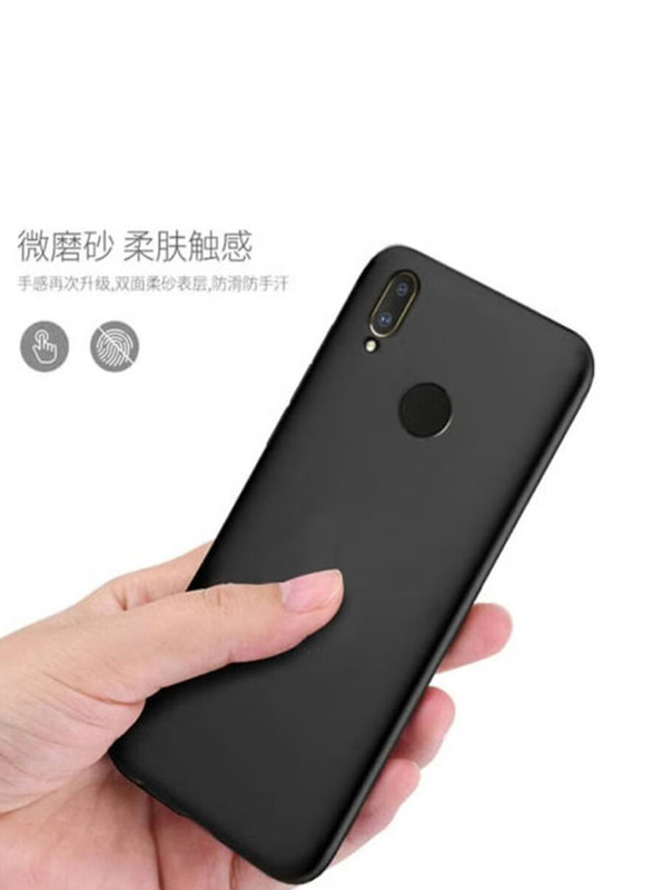 Huawei Nova 3i Protective Soft Silicone Mobile Phone Case Cover, Black