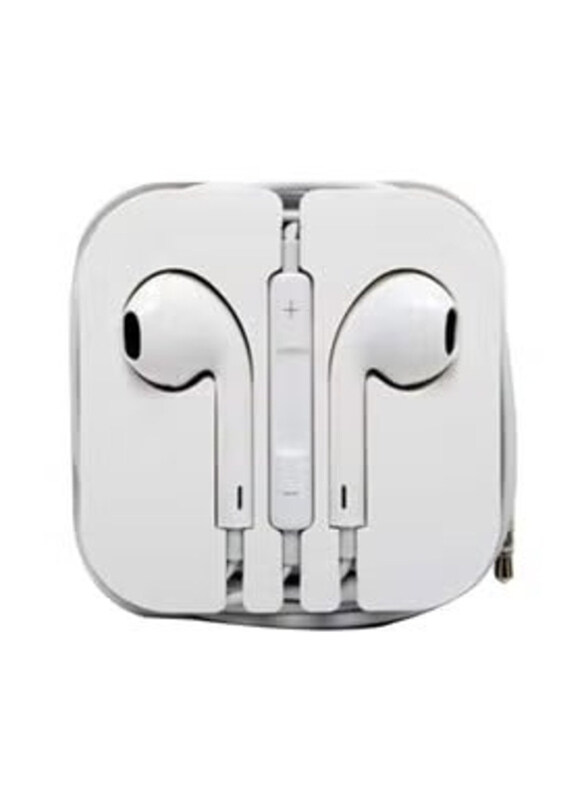 

Generic Wired In-Ear Earphone with Mic, White