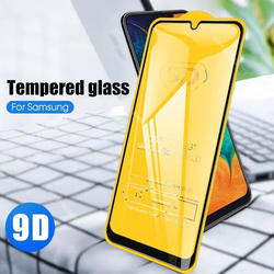 Samsung Galaxy A51 5G High Quality 9D Glass Shield Tempered Glass Screen Protector, Clear/Black