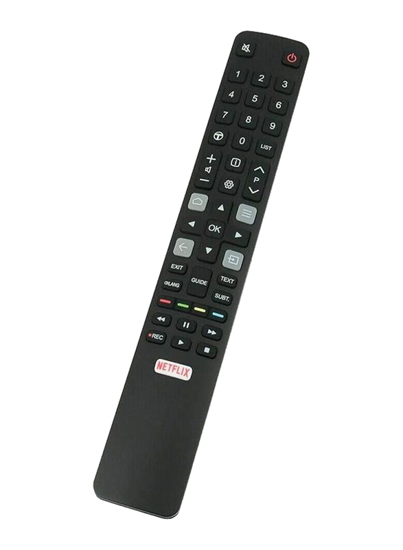 Remote Control for TCL Smart LCD/LED TV, Black