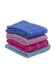 Lushh 8-Piece 100% Cotton highly absorbent Terry Kitchen Towel, Multicolour