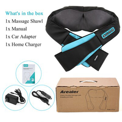 Arealer Shoulder Massager, One Size, Black/Blue