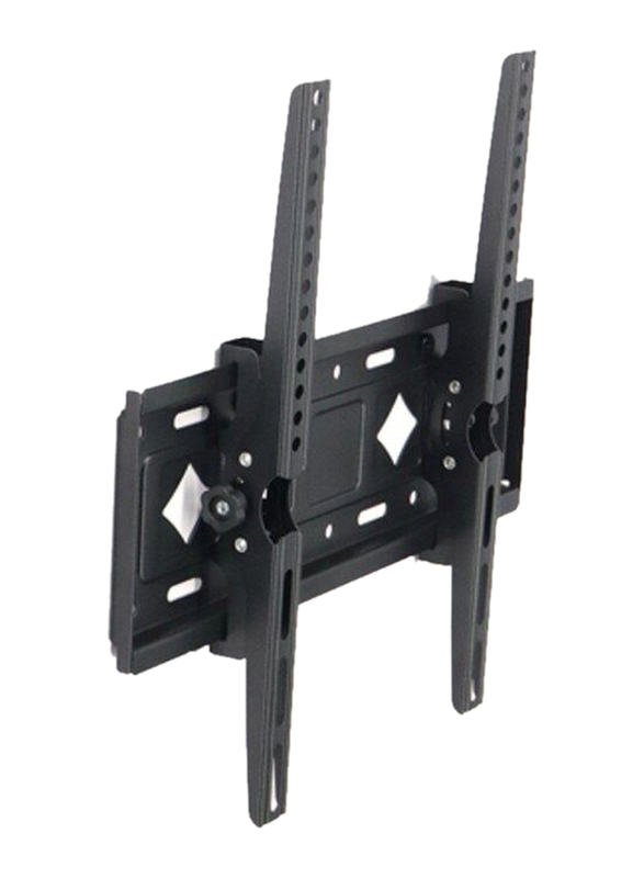 TV Stand Wall Mount Universal Bracket Monitor Support Retractable for 26 to 65 Inch Tv's, Black